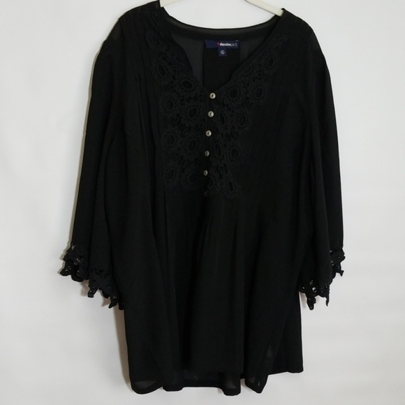 Denim 24/7 Tops - Denim 24/7 Womens Top. Size 20W